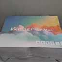 Baby Play Mat, 74 x 50 Inch Play Mat Perfect for Use Baby Playpen, Foldable Baby Foam Playmat for Floor, Portable Waterproof Activity PlayMats for Babies, Infants and Toddlers (Beige)