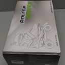 Roller Skates for Girls Boys Kids Age 3-12 Years Old Adjustable 4 Sizes with Wheels Light up, Birthday Gift for Children Teens, Indoor Outdoor (Medium, Purple white)