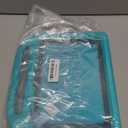 SUPLIK Kids Case for iPad A16 11-Inch 2025 (11th Gen) & iPad 10th Generation (10.9" 2022), Durable Shockproof Stand Cover with Screen Protector/Pencil Holder/Handle for Kids, Cyan