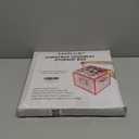 Sattiyrch Plastic Christmas Ornament Storage Box with Trays,Customizable Dividers, Dust-Proof Durable Ornament Organizer Holder,Christmas Storage Containers,Holds 64 x 3 Ornaments