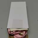 Amylove Canvas Tote Bag with Pockets Duty Canvas Sublimation Blank Small Bag Mini Reusable Tote for Crafts DIY(13" X 11", Pink, 2 Pcs)