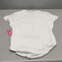 PUMIEY Women's Crew Neck Short Sleeve Thong Bodysuit Fashion T-shirt Tops Smoke Cloud Pro Collection (Medium)