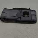 ALLJOY 67" Cordless Heating Pad for Back Pain Relief FSA Eligible HSA, Christmas Gifts for Women Men Mom Dad, Portable Lower Back Massager with 3 Heat 5 Vibration, Wireless Heating Pad for Cramps (Grey)