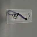 GVIEWIN for iPhone 16 Pro Case Floral, with Screen Protector&Camera Lens Protector, [Non Yellowing] Slim Shockproof Clear Phone Protective Cover for Women, Flower Pattern Design 6.3"(Delphinium/Grey)