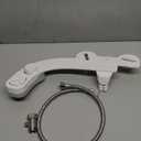 PIKETS Bidet Attachment for Toilet, Dual Nozzle (Frontal and Rear Wash) Non-Electric Fresh Water Bidet Toilet Seat Attachment with Nozzle Self Cleaning, Adjustable Water Pressure (White)