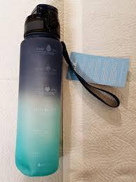 Sahara Sailor Water Bottle, 25oz 700 ml Motivational Water Bottle, Sport Drinks