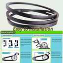 5/8" x 90"174368 Lawn Mower V-Belt for AYP 174368 Husqvarna 532174368 Craftsman 174368 33907 Toro 112-0301 Poulan 532174368 PP13007
