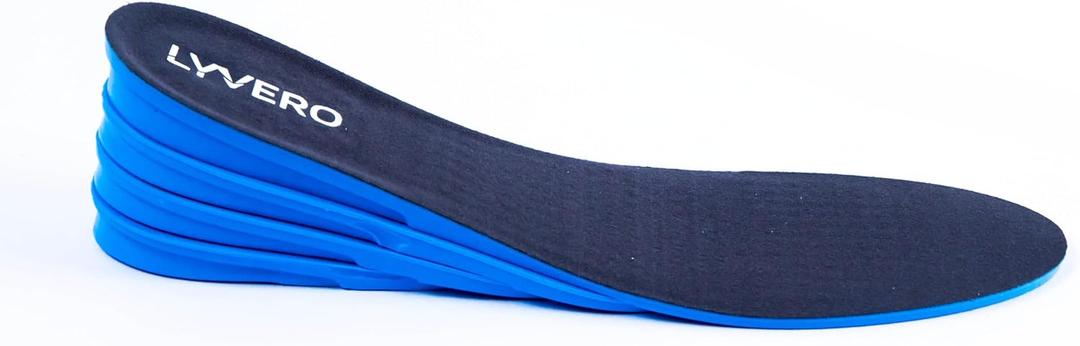 Height Increase Insoles for Men & Women  4-Layer Adjustable Shoe Lift Inserts for Comfort & Height Boost  Fits Sneakers, Boots, Casual Shoes  Discreet & Comfortable (1 Pair)