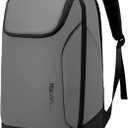 BANGE Business Commute Backpack Waterproof fit 15.6 Inch Commute backpack,Travel Durable Backpack (Large, Grey(no Charge Port))