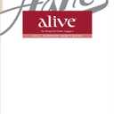 Hanes Alive Women's Full Support, Control Top, Reinforced Toe Pantyhose (Barely There)