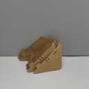 MECCANIXITY Adjustable Cardboard Corner Protector, Cardboard Edges Protector 10x10x1.7cm for Art, Packing, Shipping Supplies (Pack of 40)