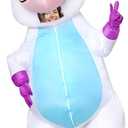 Gootus Inflatable Unicorn Costume for Adult - Funny Halloween Inflatable Costumes for Men Women, Blow Up Costume for Halloween Party Cosplay