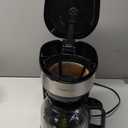 Amazon Basics Coffee Makers, 12-Cup Coffee Machines with Reusable Filter, Coffee Pots, Black & Stainless Steel