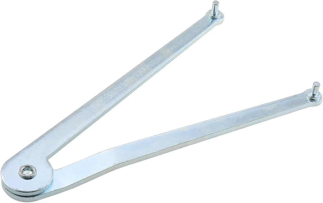 Universal Adjustable Angle Grinder Wrench Pin Face Pliers for Round Nuts with Drilled Holes (4mm)