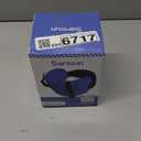 Travel Pillows for Airplanes, Airplane Pillow for Long Flight, Airplane Head Strap with Eye Mask for Sleep, Travel Neck Pillow for Car Road Trip, 360 Support Headrest, Stop Bobblehead, Black