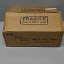 DRKIO 10 & 16 Oz Overnight Oats Containers with Lids - 6 Pack Glass Storage Jars with Airtight Lids Wide Mouth Mason Food Jars Great for Meal Prep Salad Chia Puddirg Snacks Yogurt Sugar Spice Cereal