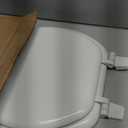 Bemis 400TTA Economy Durable Wood Toilet Seat, Made in USA, Round, White
