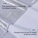 Sliver Sequin Backdrop Curtain Panels 20x10ft for Party,Rich Sliver Smooth Non Shedding Glitter Drapes,Shimmer Stretch Backdrop for Weddings Birthdays Parties Photography,4 Panels(5x10FT Each)