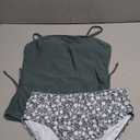 Girls Tankini Swimsuits Two Piece Bathing Suit Drawstring Swimwear Set for Girls 15-16 Years