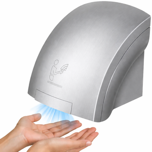 ELROTONEG Automatic Hand Dryer, Commercial Compact Air Wiper, Electric Hand Air Dryer for Business, Home, Household, Restroom, Office Mall, 110V, 1600W