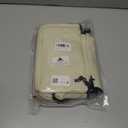 Insulated Lunch Box Dual Compartment Lunch Bag Leakproof Cooler for Men Women with Adjustable Strap,for Work, Picnic, Beach, Camping, Travel (Pink Beige,12L)