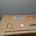 Black Medicine Cabinet 16x20 inch, Bathroom Mirror with Storage, Recessed or Wall Mounted Farmhouse Cabinets, Metal Framed, Adjustable Shelves, One Door Open Left or Right