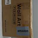 3D Textured Framed Black and White Abstract Wall Art for Bedroom, 3 Piece Modern Paintings Artwork for Walls, Minimalist Black White Geometric Pictures for Living Room, Dining Room Wall Decor 16x24 In