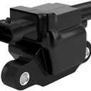 SCITOO Ignition Coil Coils Pack fits for GMC Yukon XL 6.2L/5.3L 2015-2018 for GMC Yukon 6.2L/5.3L 2015-2018 for Chevrolet for Silverado 1500 5.3L/4.3L/6.2L 2014-2018 UF743 C1820 E1243 1 PCS Black