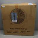 WARMLREC Industrial Fan 24 Inch Heavy Duty Drum 3 Speed 8800 CFM Air Circulation High Velocity Fan For Warehouse, Workshop, Factory, Commercial, Residential and Greenhouse Black