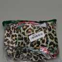 Blooming Jelly Womens Bikini Sets 3 Piece Swimsuits High Waisted Bathing Suit with Sheer Cover Up Swim Skirts (Small, Leopard)