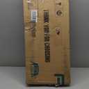 Shintenchi 5 Tiers Bookshelf, Classically Tall Bookcase Shelf, Industrial Book Rack, Modern Book Holder in Bedroom/Living Room/Home/Office, Storage Rack Shelves for Books/Movies-Rustic Brown