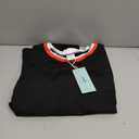 WIHOLL 2 Piece Lounge Sets for Women Long Sleeve Tops Wide Leg Sweatpants Sweatsuits with Pockets (XX-Large, Black)