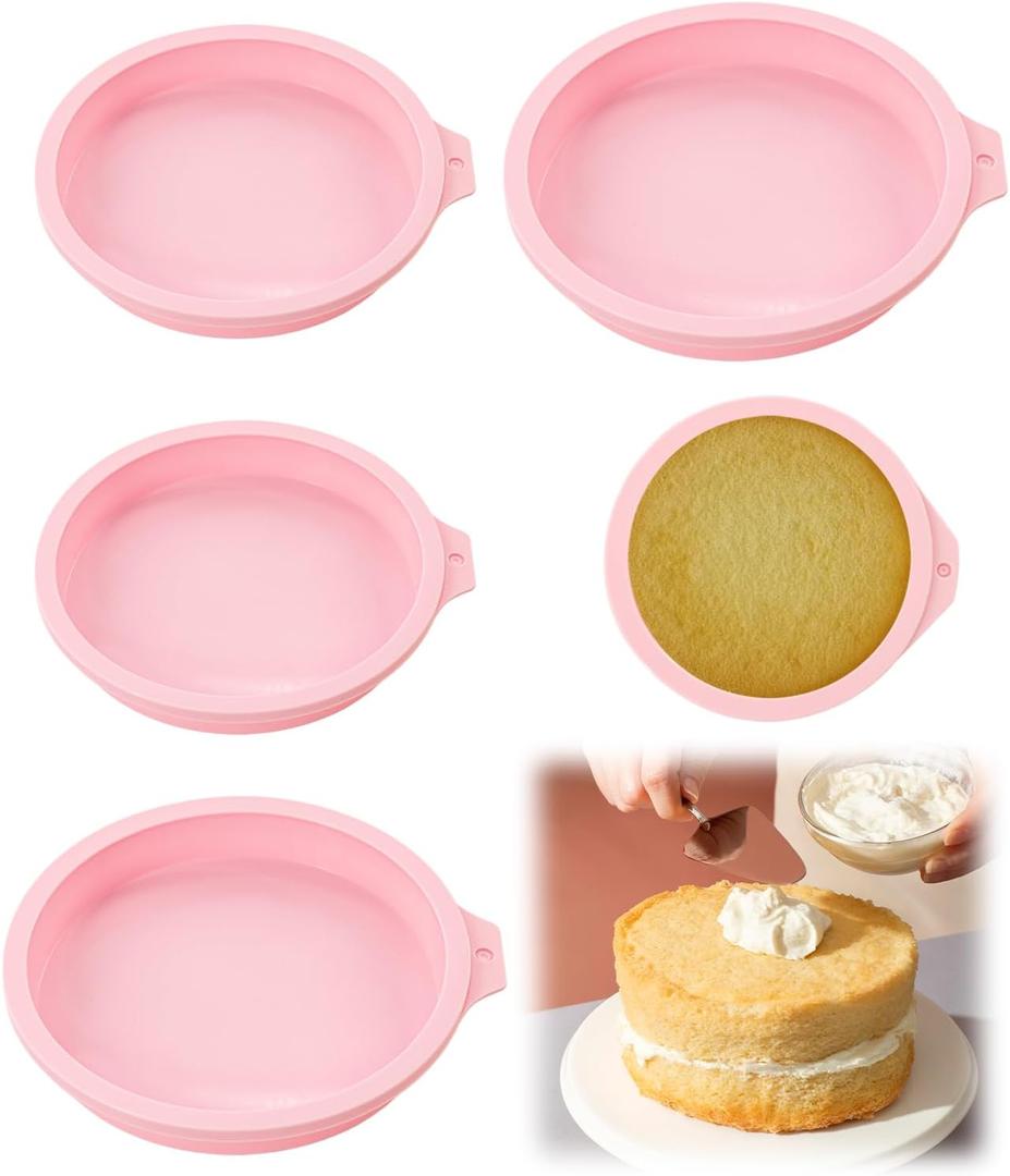 Air Fryer Egg Mold, Air Fryer Accessories, Silicone Ramekins, Muffin Pan, Patty Cups, For Baking Cakes, Snacks, And More