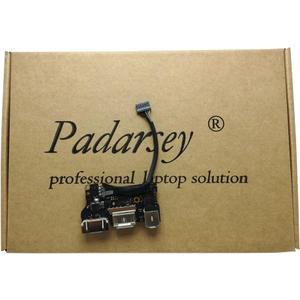 Padarsey New Replacment DC-IN Jack I/O Board fit Compatible For MacBook Air 13" A1466 MD760 820-3455-A (Mid 2013, Early 2014)