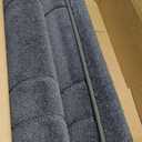 PURRUGS Machine Washable Kitchen Rug Set [2 PCS] (24" x 35.5"+ 24" x 59"), Non-Slip/Skid Kitchen Runner Rugs & Floor Mats, Super Absorbent Soft Standing Mats for Kitchen, Laundry & Sink, Grey