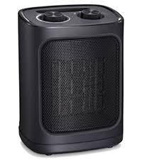 LELINTA Portable Electric Space Heater Ceramic Space Heater,Portable Heater Fan for Office with Adjustable Thermostat and Overheat Protection