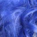 Blue Lace Front Wig Long Body Wavy Wig Synthetic Hair Look Natural Wigs for Women