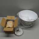 ELYONA Modern Pendant Light Fixtures, Wood Metal Hanging Lamp, Adjustable Height, 11.6" Nordic Island Pendant Lighting for Kitchen Sink, Bar, Office, Dining Room,Living Room, Bedroom, Soft Grey