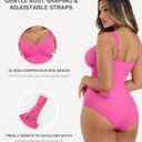 Lover-Beauty Body Suits for Women Seamless Shapewear Bodysuit Tummy Control Body Shaper