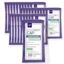 Medline ReadyBath Scented Rinse-Free Shampoo Cap with Conditioner, 30 Count