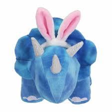 HH 9 in Dino With Bunny Ears Plush Blue