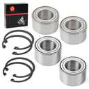 Front & Rear Wheel Bearings Ring Clip Compatible with Polaris Sportsman 400 450 500 600 700 2X 3514634 35 * 64 * 37mm 2X 3514635 40x74x40mm