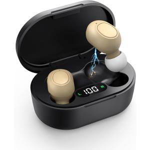Hearing Aids for Seniors, Invisible Hearing Amplifiers with Noise Cancelling, Rechargeable Hearing Aids for Severe Hearing Loss Adults, Comfort In-ear Hearing Devices