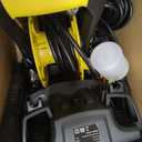 5000PSI PowerWasher with 4 Quick Connect Nozzles, Foam Cannon for Car, Lane, Patio Cleaning, Hydro Jet Pressure Hose Water Wand for Gutter Patio Car Garden Window, Yellow