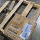 BalanceFrom Olympic Bumper Plate Weight Plate with Steel Hub, Black, 45 lbs Single