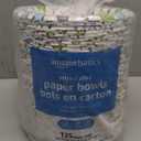 Amazon Basics Ultra Paper Bowls, 20 Oz, Disposable, 540 Count (4 packs of 135), White