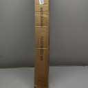 Brushed Nickel Double Corner Window Curtain Rods with Aluminum End Cap Finials and Brackets,1 Inch Diameter Dual Bay Window Curtain Rods, Adjustable 2 Sided 20-36" and 36-72" Center Rod