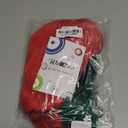 WeKen Half Red and Green Wig for Women Cosplay Halloween Costume Synthetic Wigs for Christmas Carnival Party