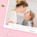 3 x 2500PCS Clear Elastic Hair Ties, Mini Hair Rubber Bands, Soft Hair Elastics for Women Girls, Hair Accessories for Hair Braids, 30MM in Length & 2MM in Width