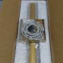 Gold Bathroom Light Fixtures - 16 Inch Modern Vanity Light 15W 5CCT Dimmable LED Bathroom Sconce with Acrylic Shade, Indoor Vanity Lighting Fixtures Over Mirror